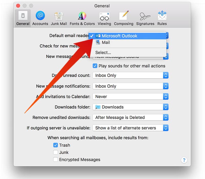 change default program for text mac